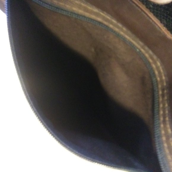 LL Bean Canvas laptop bag dark Brown . Unisex - Picture 8 of 14